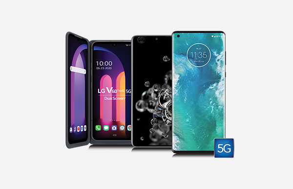 5G-compatible smartphones